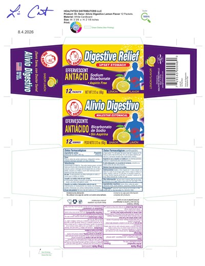Display Box (Dr. Sana Antacid Digestive  Lemon Flavor   Box (signed 8.4.2026))